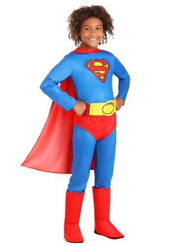 Click Here to buy Kids Classic Superman Costume from HalloweenCostumes, CDN Funds & Shipping