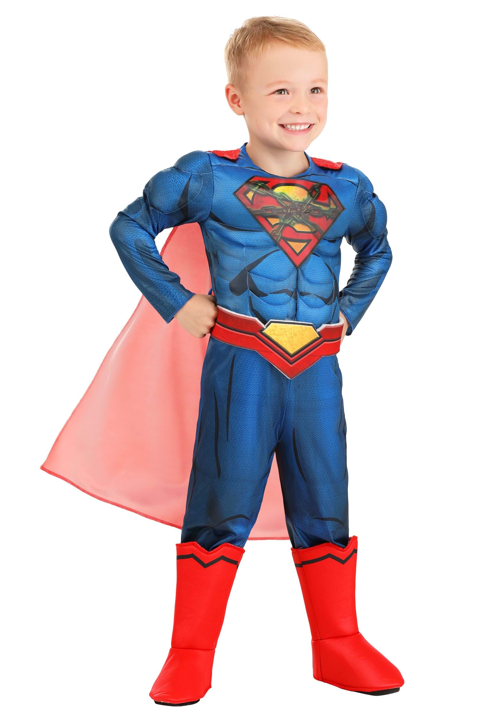 Deluxe DC Comics Superman Toddler Costume | Kid's DC Comics Costumes