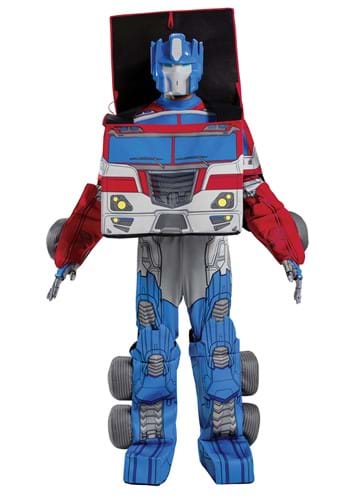 Click Here to buy Transformers Optimus Prime Converting Costume for Adults from HalloweenCostumes, CDN Funds & Shipping