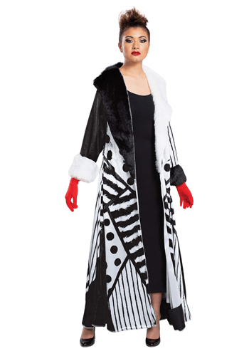 Click Here to buy Womens Descendants Cruella Costume from HalloweenCostumes, CDN Funds & Shipping