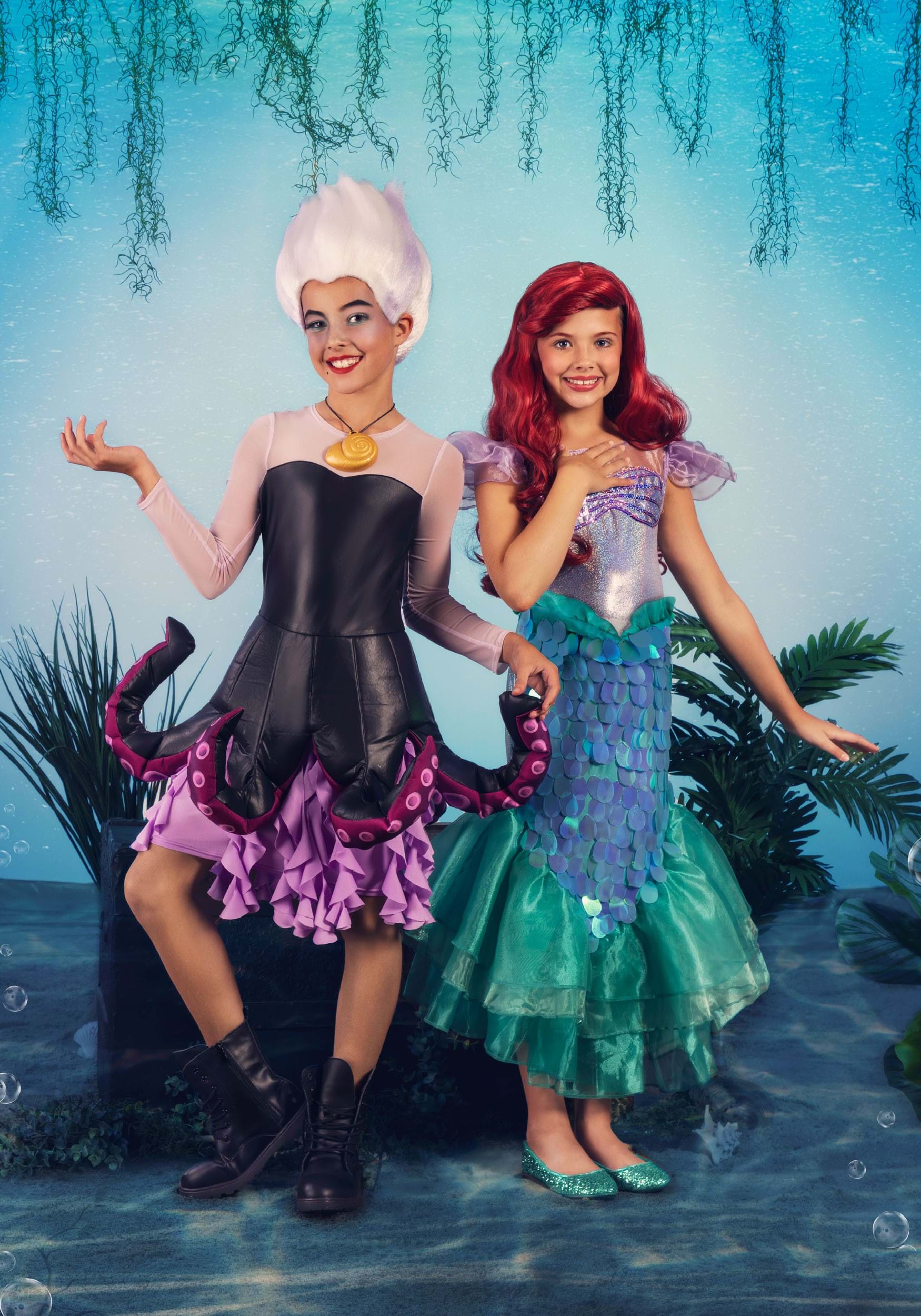 Disney Little Mermaid Tween Girl's Ursula Costume