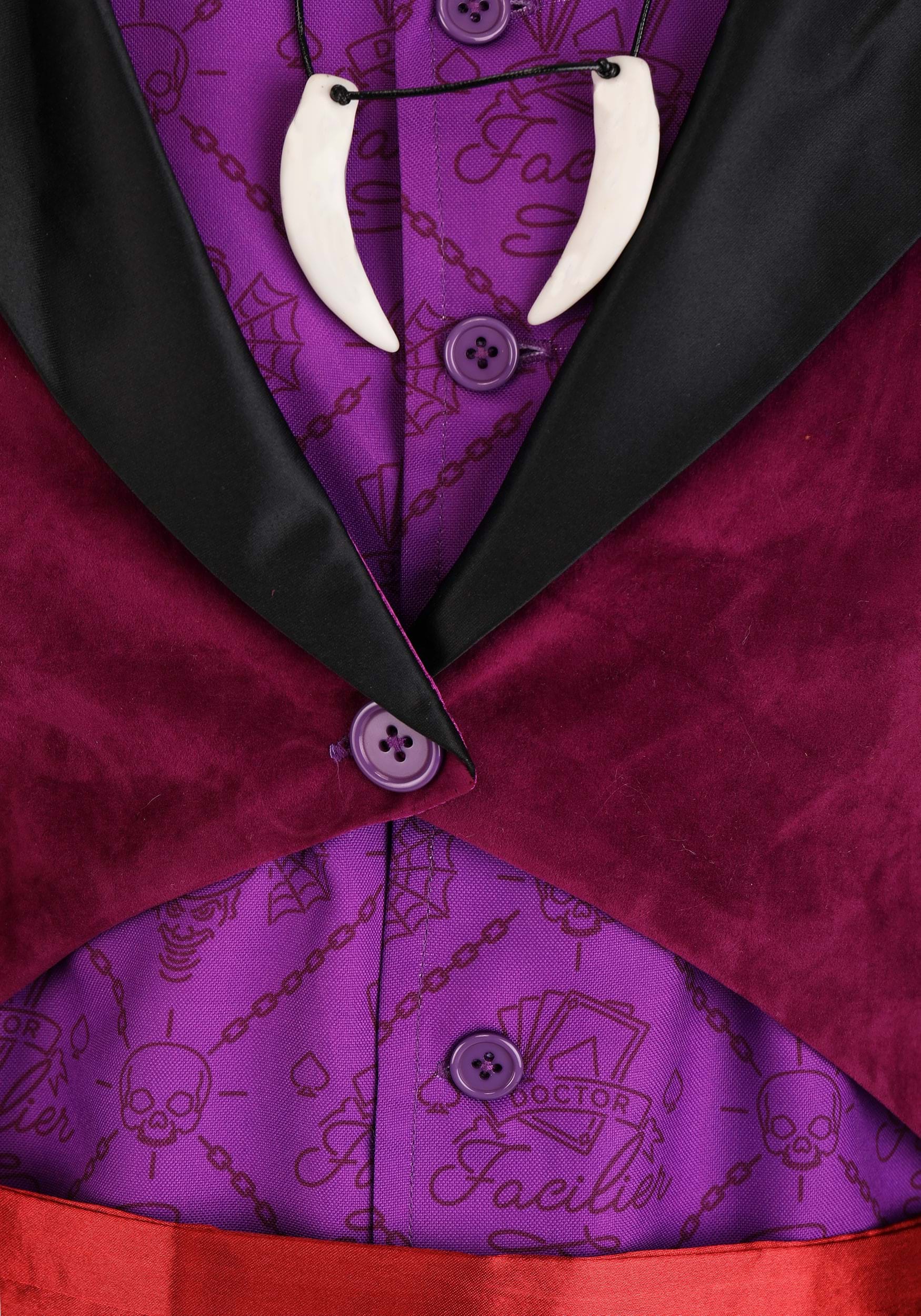 Men's Plus Size Dr. Facilier Costume