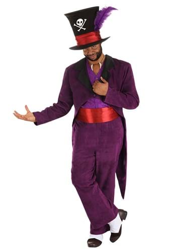 Click Here to buy Mens Plus Size Dr. Facilier Costume from HalloweenCostumes, CDN Funds & Shipping