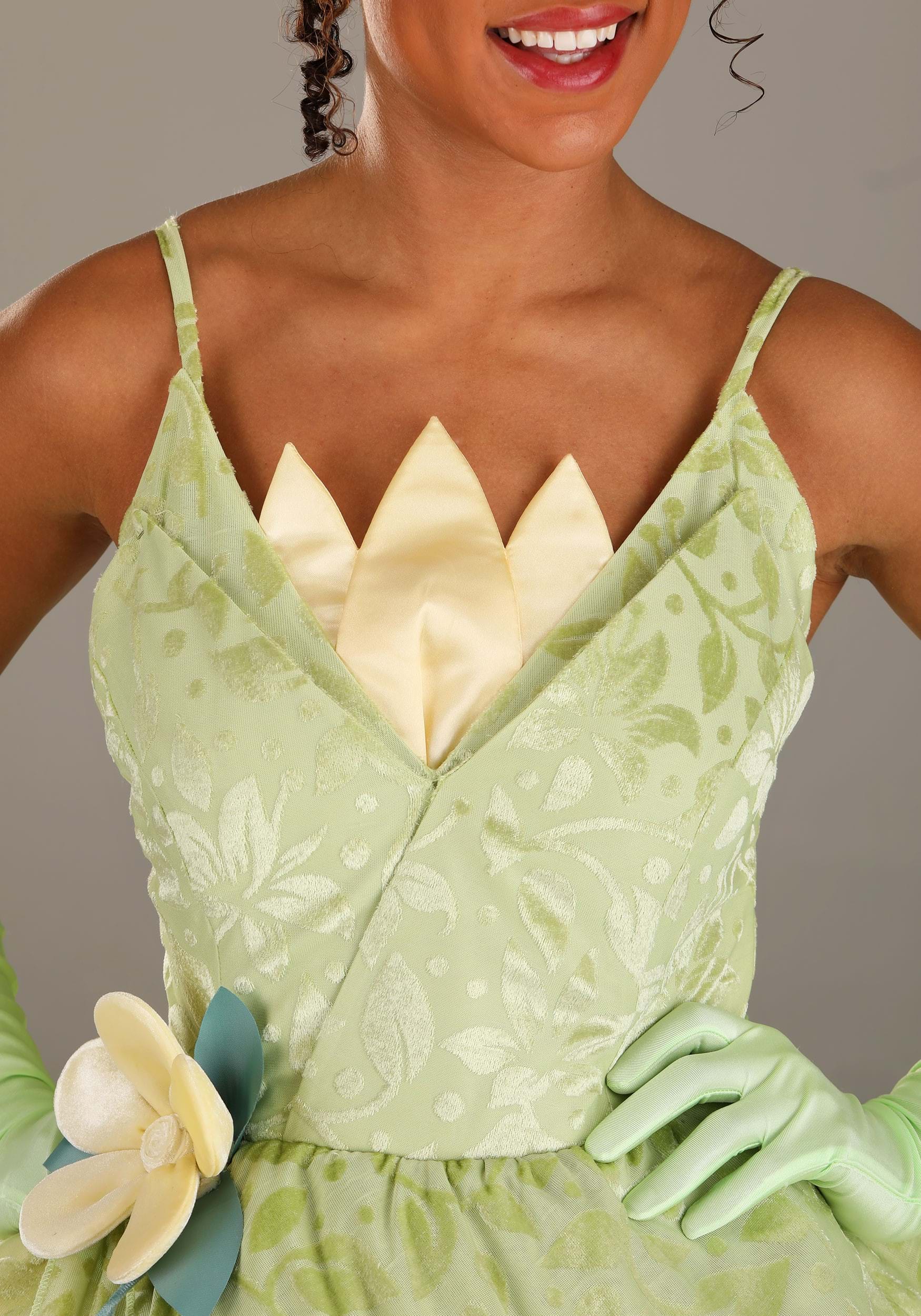 Disney Women's Princess and the Frog Deluxe Tiana Costume