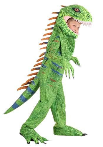 Click Here to buy Kids Green Iguana Costume from HalloweenCostumes, CDN Funds & Shipping
