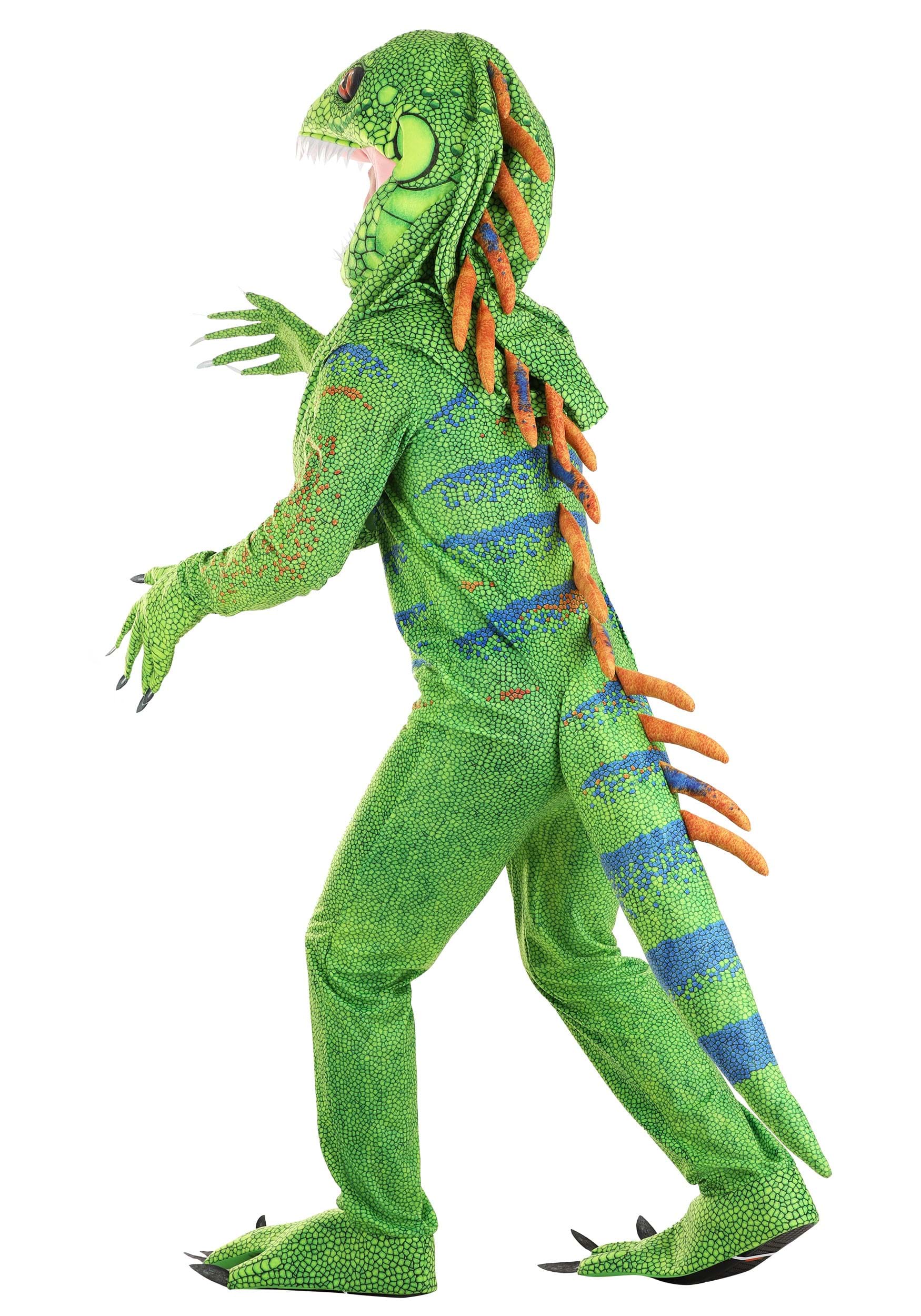 Adult Green Iguana Costume