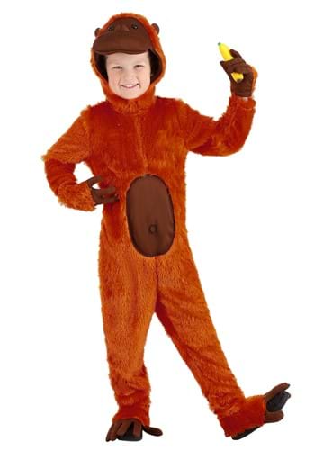 Click Here to buy Orange Orangutan Kids Costume from HalloweenCostumes, CDN Funds & Shipping