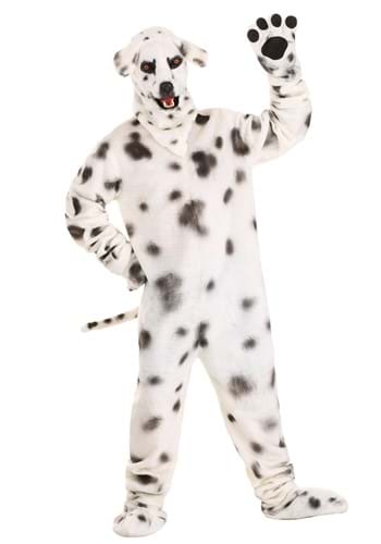 Click Here to buy Adults Dalmatian Suit With Mouth Mover Mask from HalloweenCostumes, CDN Funds & Shipping