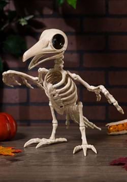 10.5" Creepy Raven Skeleton