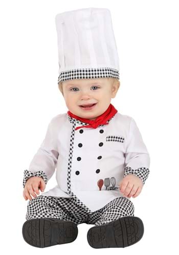 Click Here to buy Sweet Chef Baby Costume from HalloweenCostumes, CDN Funds & Shipping