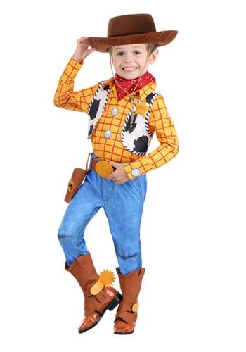 Click Here to buy Boys Disney Deluxe Woody Toy Story Toddler Costume from HalloweenCostumes, CDN Funds & Shipping