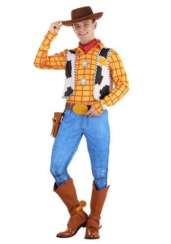 Click Here to buy Adult Deluxe Woody Disney Toy Story Costume from HalloweenCostumes, CDN Funds & Shipping