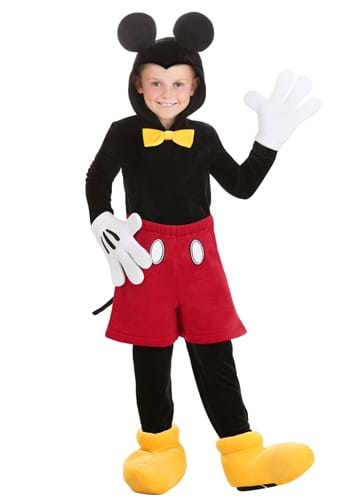 Click Here to buy Disney Deluxe Mickey Mouse Kids Costume from HalloweenCostumes, CDN Funds & Shipping