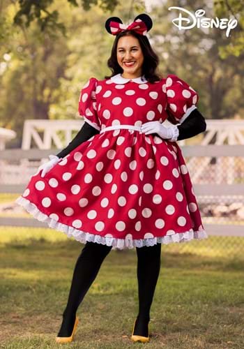 Plus Size Deluxe Minnie Mouse Costume
