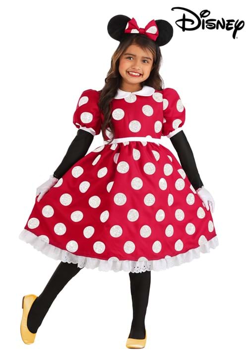 Deluxe Disney Minnie Mouse Girls Costume