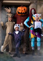 Toddler Darling Jack Skellington Costume Alt 1