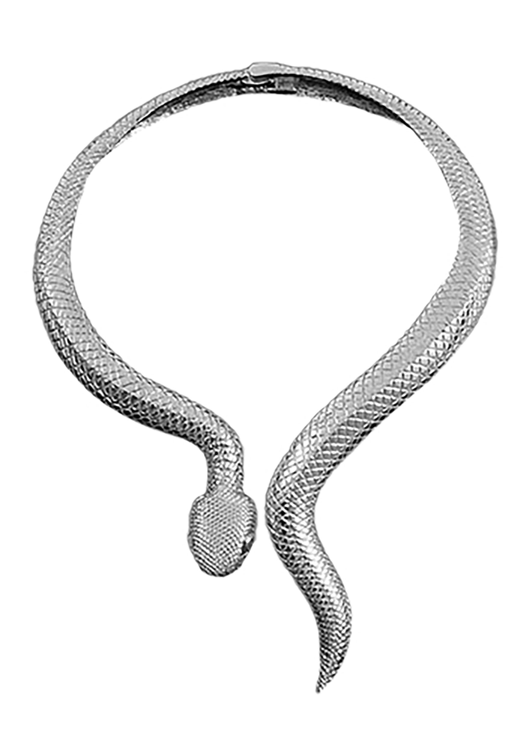 Women's Snake Hinge Choker Necklace