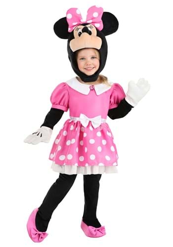 Click Here to buy Sweet Toddler Minnie Mouse Costume from HalloweenCostumes, CDN Funds & Shipping