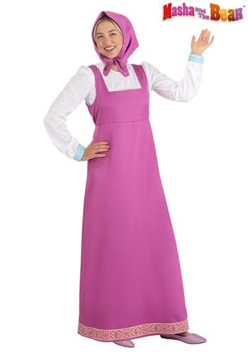 Masha and the Bear Masha Adult Costume