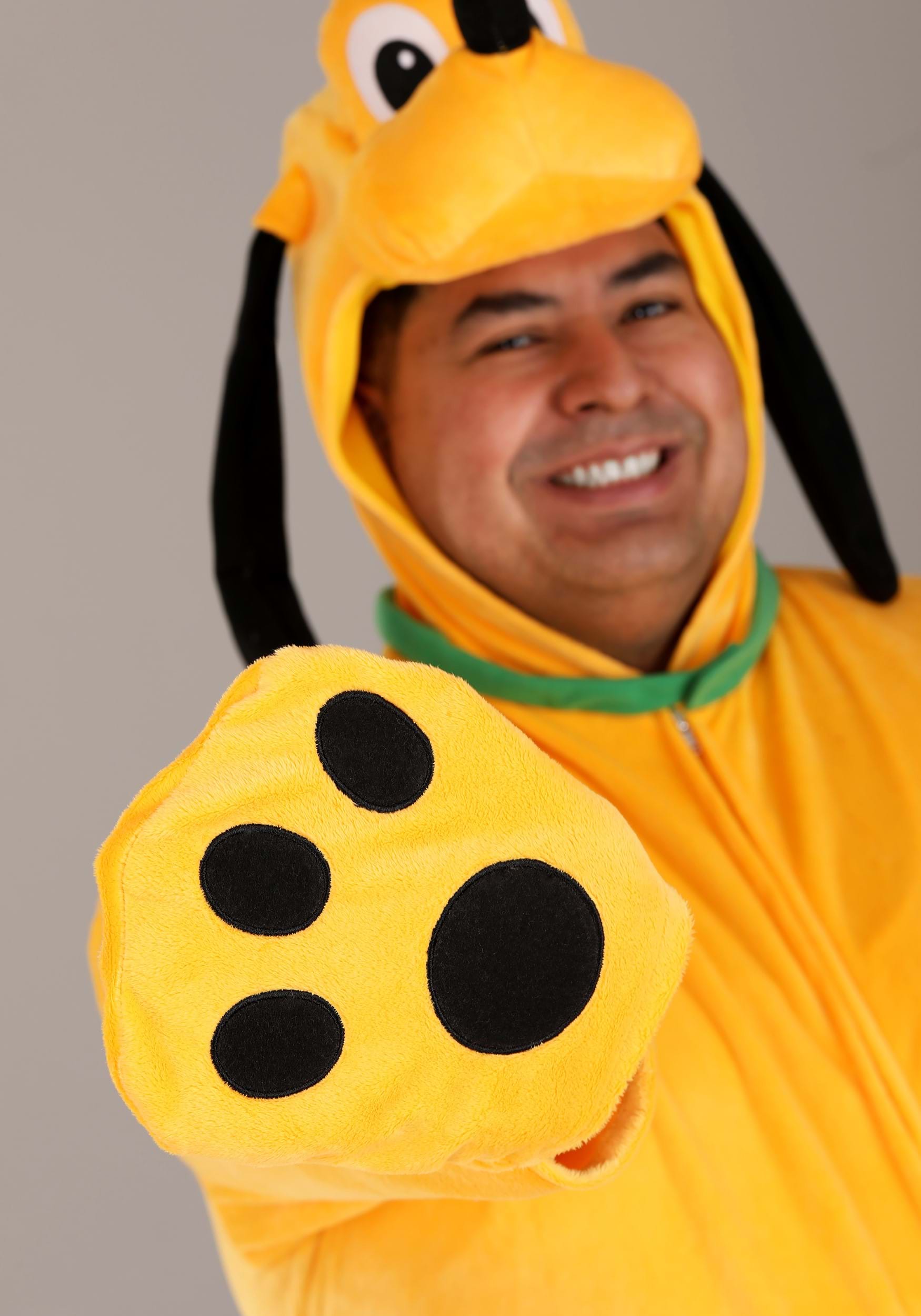 Disney Plus Size Pluto Men's Costume