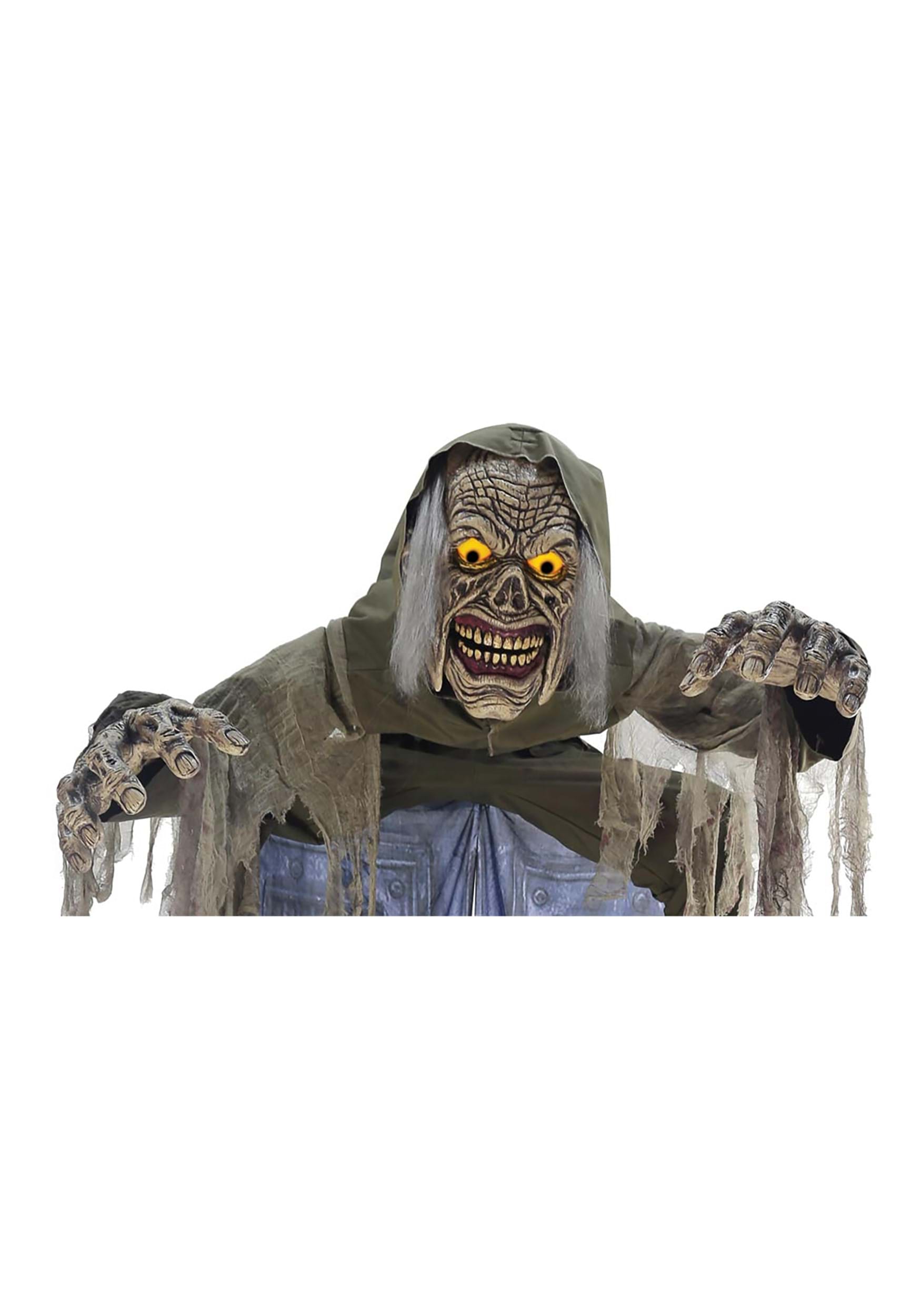 10ft Looming Ghoul Archway Animated Prop , Halloween Animatronics