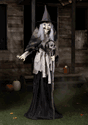 6ft Lunging Witch with DigitEye Animated Prop