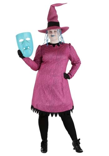 Click Here to buy Plus Size Womens Disney Nightmare Before Christmas Shock Costume from HalloweenCostumes, CDN Funds & Shipping