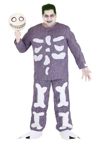 Click Here to buy Plus Size Disney Nightmare Before Christmas Mens Barrel Costume from HalloweenCostumes, CDN Funds & Shipping