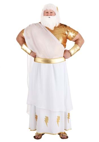 Click Here to buy Mens Plus Size Deluxe Zeus Costume from HalloweenCostumes, CDN Funds & Shipping
