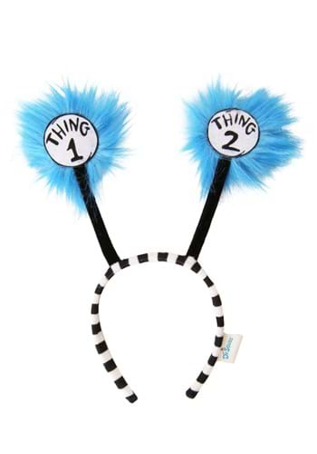 Click Here to buy Womens Thing 1 and 2 Headband Costume | Dr. Seuss Accessories from HalloweenCostumes, CDN Funds & Shipping