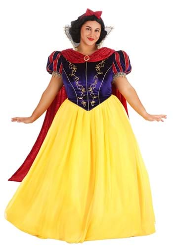 Click Here to buy Plus Size Premium Snow White Womens Costume from HalloweenCostumes, CDN Funds & Shipping