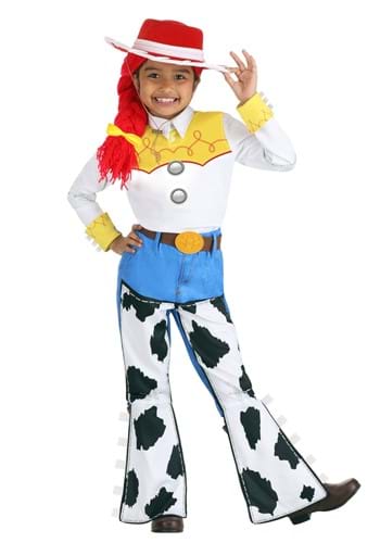 Click Here to buy Deluxe Disney Toy Story Jessie Girls Costume from HalloweenCostumes, CDN Funds & Shipping