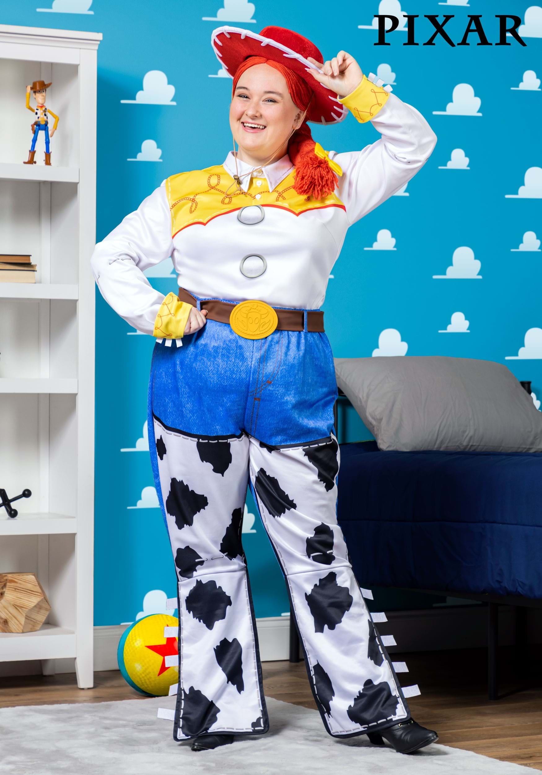 Plus Size Deluxe Disney Toy Story Jessie Women's Costume