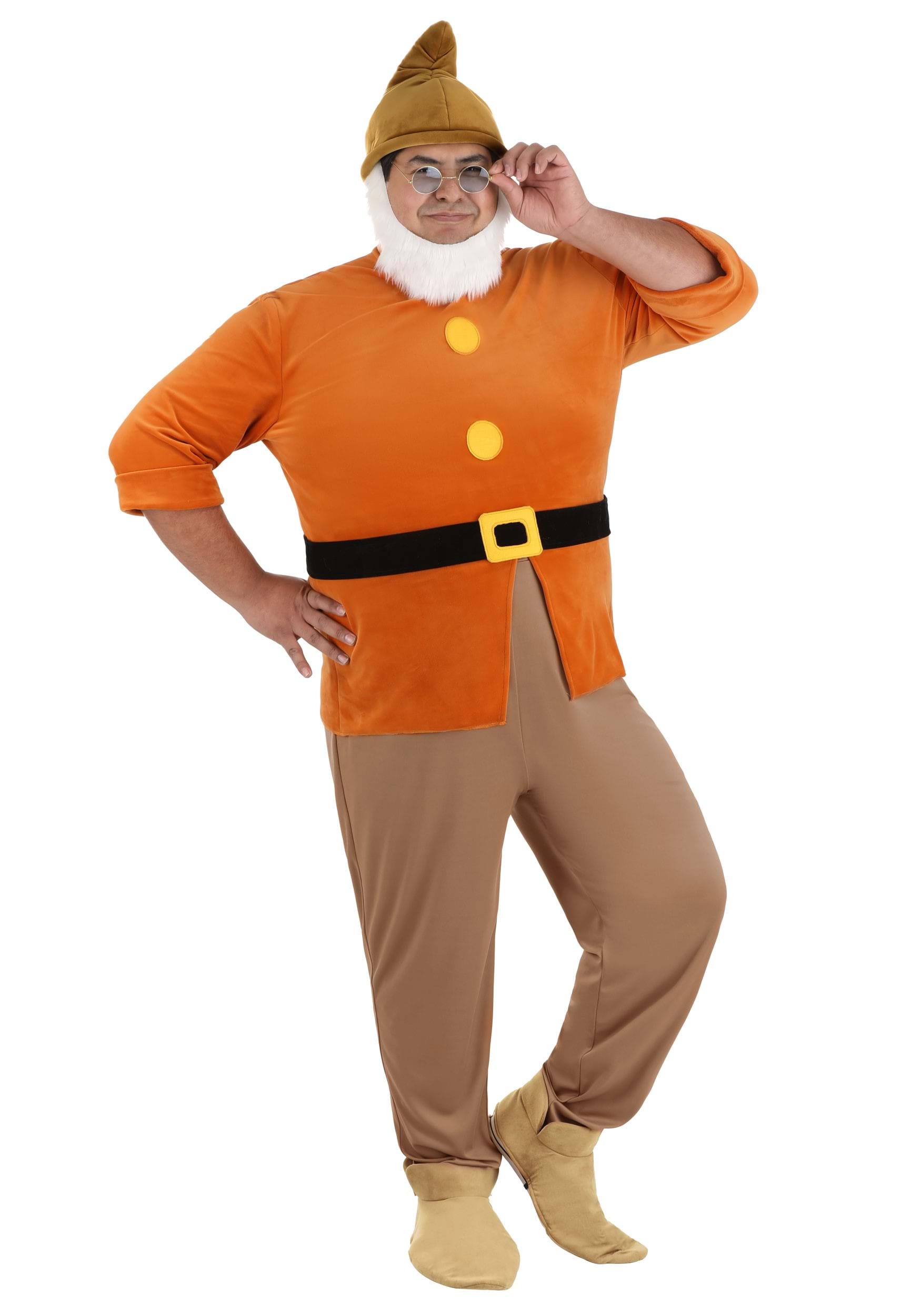 Plus Size Doc Dwarf Men's Costume