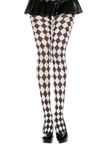 Click Here to buy White Diamond Jester Womens Tights from HalloweenCostumes, CDN Funds & Shipping