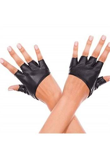 Click Here to buy Fingerless Black Cropped Womens Gloves from HalloweenCostumes, CDN Funds & Shipping