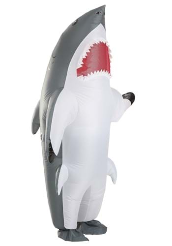 Click Here to buy Inflatable Shark Costume for Adults from HalloweenCostumes, CDN Funds & Shipping