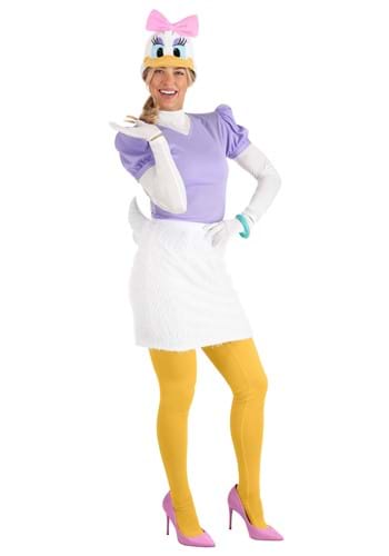 Click Here to buy Daisy Duck Adult Costume from HalloweenCostumes, CDN Funds & Shipping