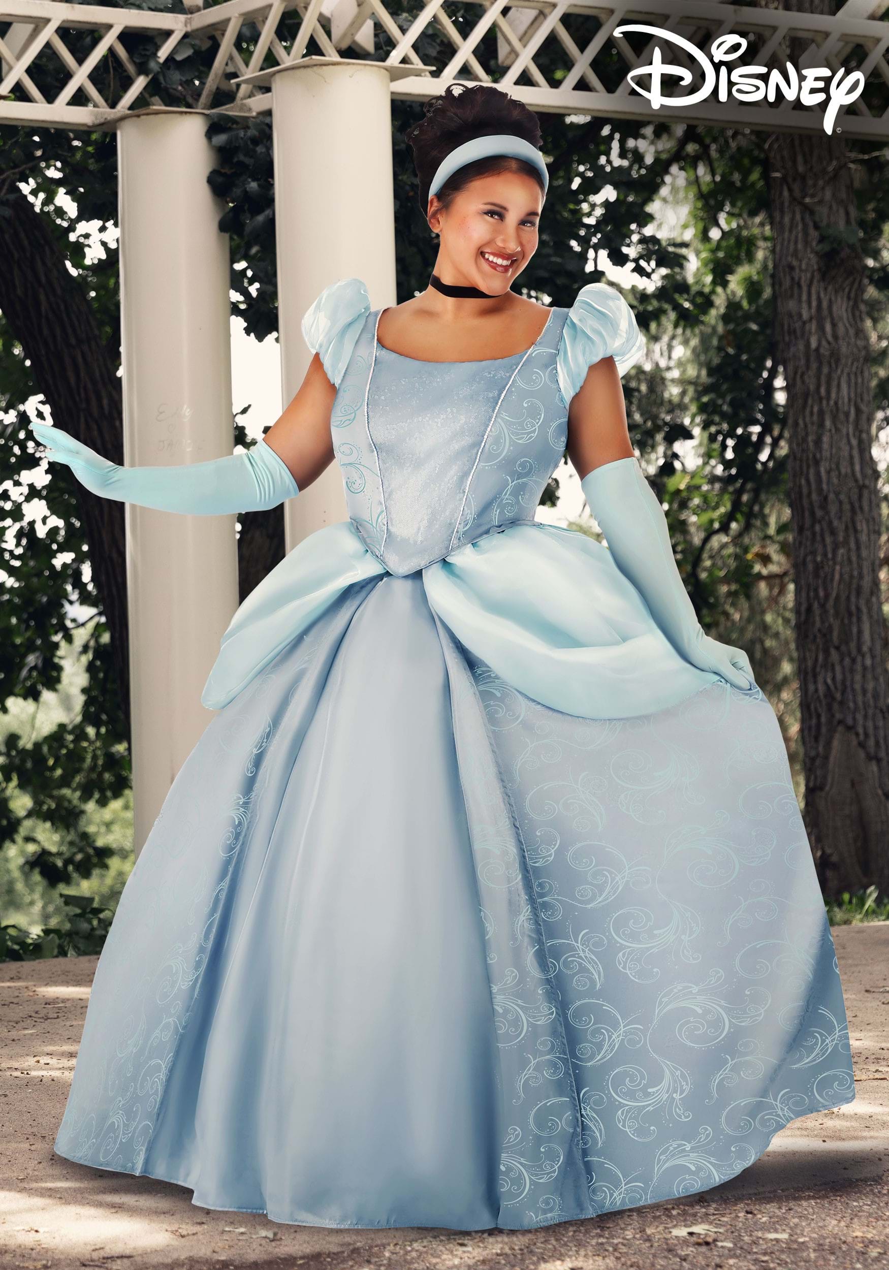 Plus Size Disney Premium Cinderella Costume for Women