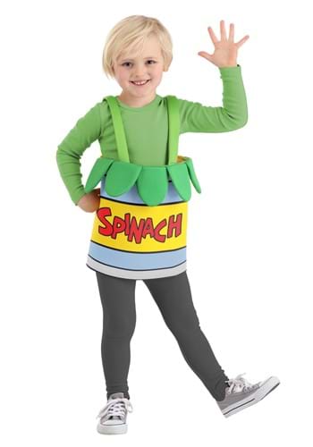 Click Here to buy Spinach Can Toddler Costume from HalloweenCostumes, CDN Funds & Shipping