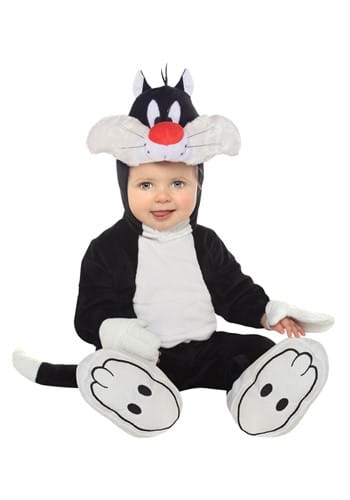 Click Here to buy Looney Tunes Toddler Sylvester Costume from HalloweenCostumes, CDN Funds & Shipping