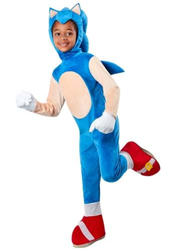 Click Here to buy Sonic the Hedgehog Deluxe Boys Costume from HalloweenCostumes, CDN Funds & Shipping