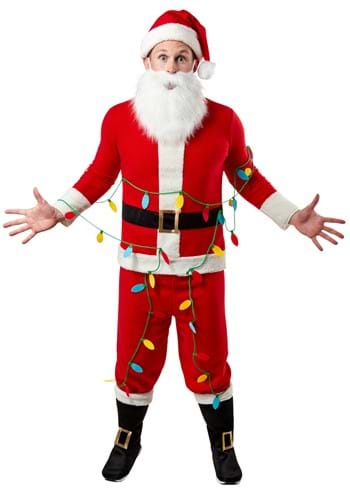 Click Here to buy National Lampoons Adult Clark Griswold Santa Costume from HalloweenCostumes, CDN Funds & Shipping