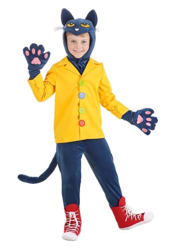 Click Here to buy Deluxe Pete the Cat Kids Costume from HalloweenCostumes, CDN Funds & Shipping