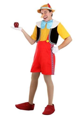 Click Here to buy Deluxe Disney Pinocchio Adult Costume from HalloweenCostumes, CDN Funds & Shipping