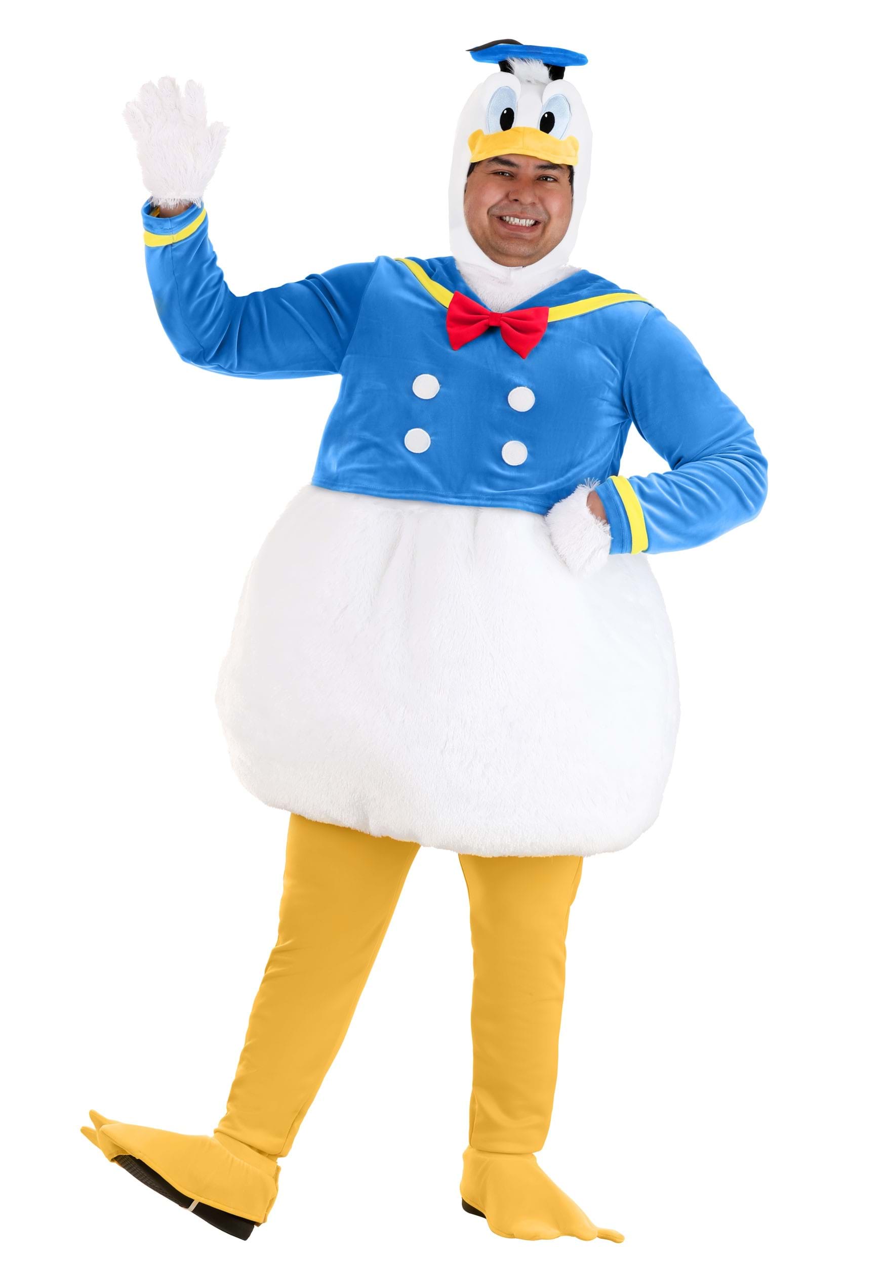 Plus Size Donald Duck Men's Costume