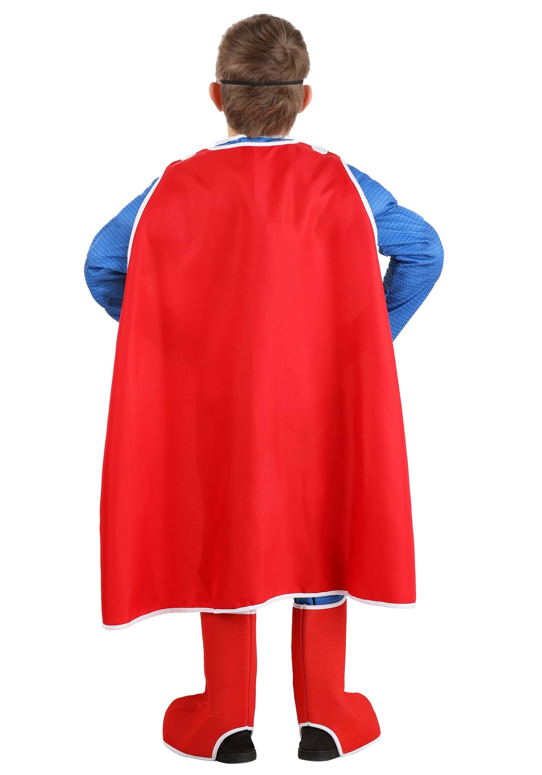 RED CHILDS FAKE MUSCLE CHEST PADDED SHIRT TOP KIDS FANCY DRESS SUPERHERO
