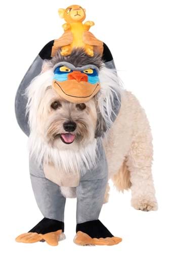 Click Here to buy Rafiki and Simba from The Lion King Dog Costume from HalloweenCostumes, CDN Funds & Shipping