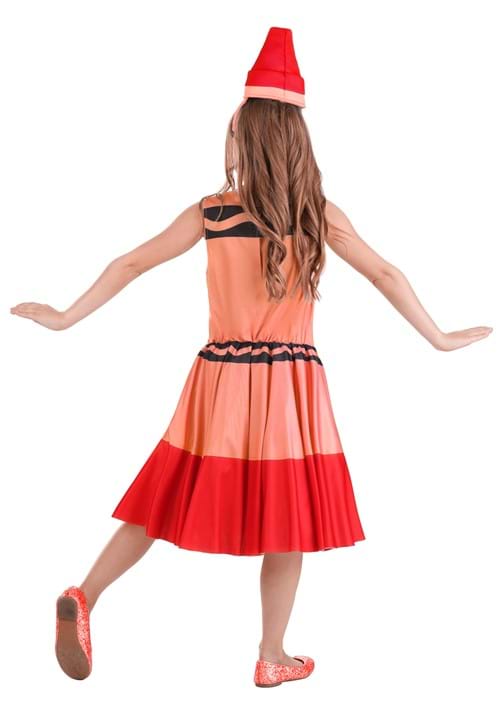 Red Crayon Costume Dress For Girl s Red crayon costume dress for girl s