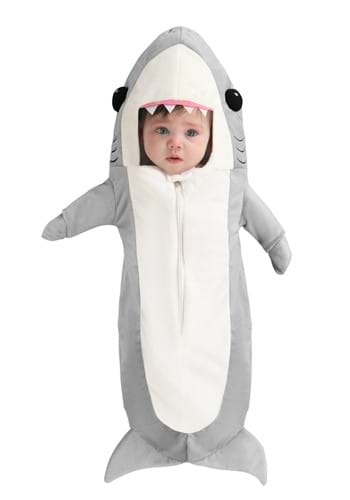 Click Here to buy Swimming Shark Bunting Costume For Babys from HalloweenCostumes, CDN Funds & Shipping